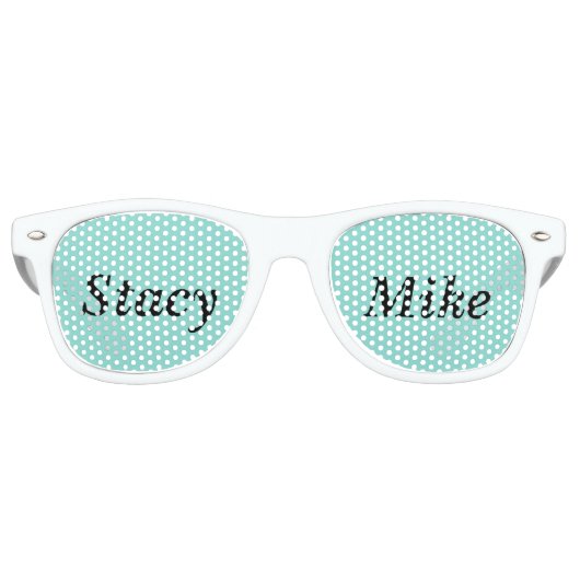 Lunettes De Fête Retro BRIDE Réception Douche Mariage de mariage nuptiale (Devant)