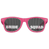 Lunettes De Fête Retro Bride Squad Mariage Bachelorette Party (Devant)