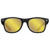 Lunettes De Fête Retro Bright Gold Party Shades (Devant)