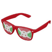 Lunettes De Fête Retro Burundi (Angulaire)