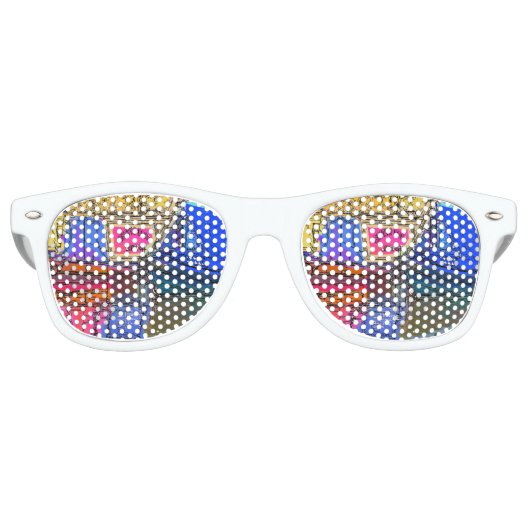 LUNETTES DE FÊTE RETRO CANAUX (Devant)