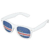 Lunettes De Fête Retro Cap-Vert (Angulaire)