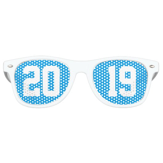 Lunettes De Fête Retro Catégorie de 2019 Diplôme supérieur (Devant)