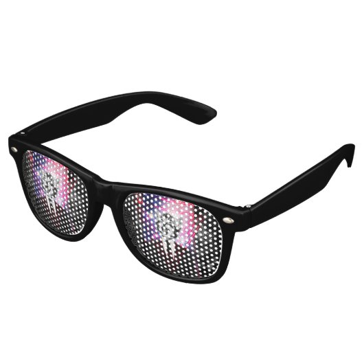 Lunettes De Fête Retro Chat Illuminati (Angulaire)