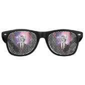 Lunettes De Fête Retro Chat Illuminati (Devant)