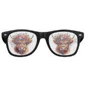 Lunettes De Fête Retro Chaussures écossaises Highland (Devant)