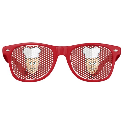 Lunettes De Fête Retro Chef (Devant)
