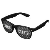 Lunettes De Fête Retro CHEF CHEF retro Shades / Fun Party Sunglets (Angulaire)