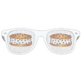 Lunettes De Fête Retro Chipwich Chocolat Chip Cookie Sandwich à la crème (Devant)