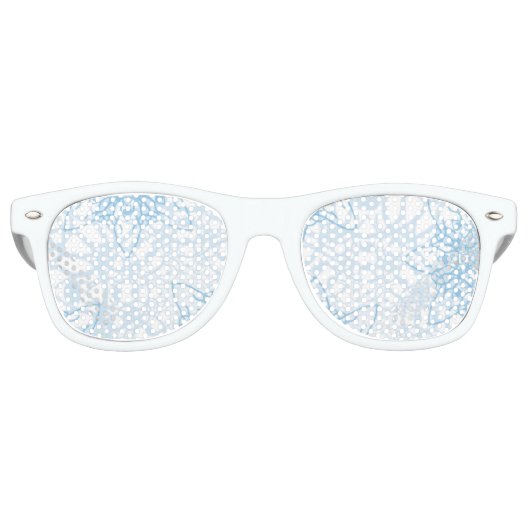 Lunettes De Fête Retro Chute de neige (Devant)