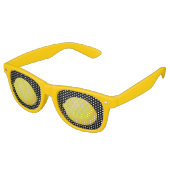 Lunettes De Fête Retro Citron (Angulaire)
