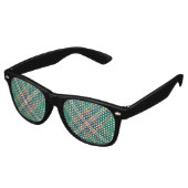 Lunettes De Fête Retro Clan MacFarlane Tartan de chasse antique (Angulaire)