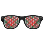 Lunettes De Fête Retro Clan MacLean Tartan (Devant)
