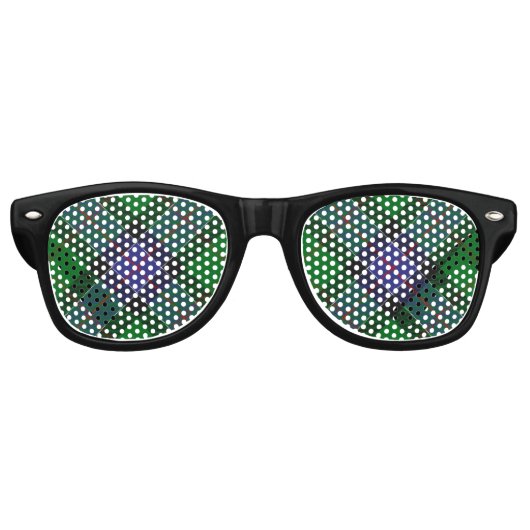 Lunettes De Fête Retro Clan Sinclair Chasse Tartan (Devant)