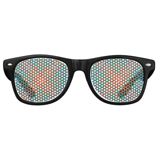 Lunettes De Fête Retro Clan Wilson Ancienne Tartan (Devant)