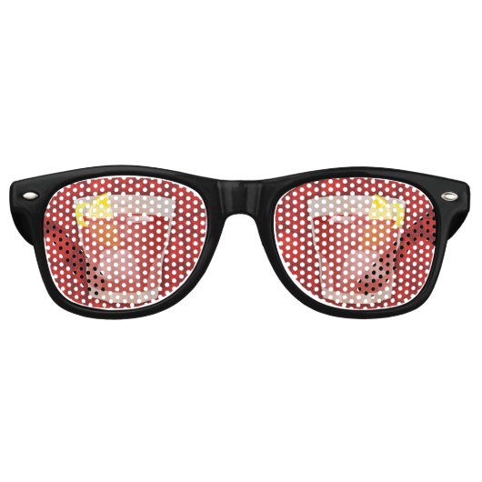 Lunettes De Fête Retro cocktail Americano (Devant)