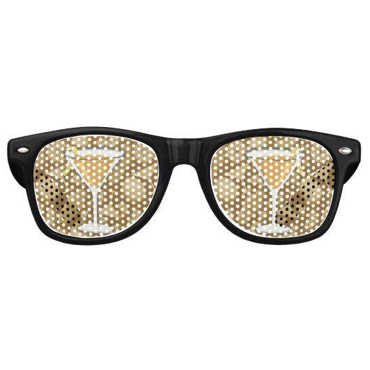 Lunettes De Fête Retro Cocktail Sidecar (Devant)