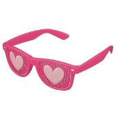 Lunettes De Fête Retro Cœur gonflé (Angulaire)
