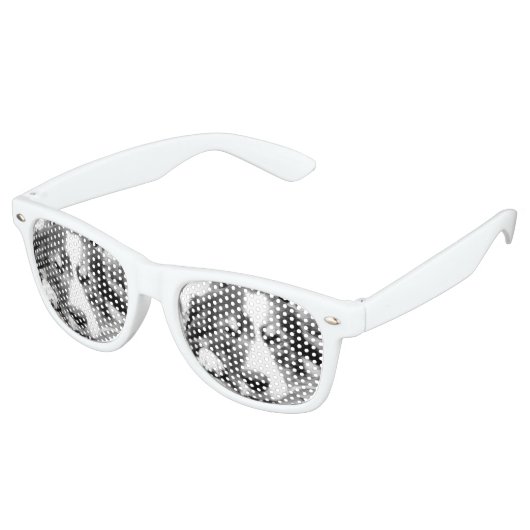 LUNETTES DE FÊTE RETRO COLLIE FRONTALIÈRE (Angulaire)