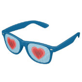 Lunettes De Fête Retro Conception cardiaque en couche (Angulaire)