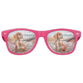 LUNETTES DE FÊTE RETRO CONCEVEZ VOTRE PROPRE (Devant)