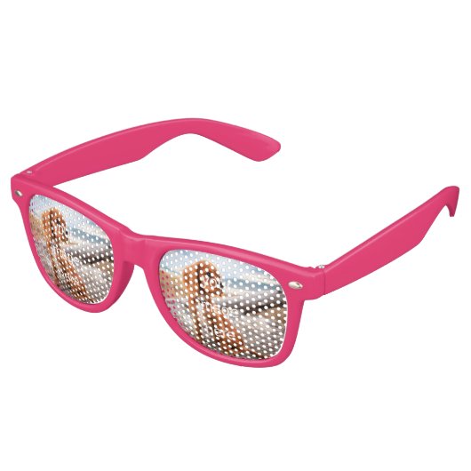 LUNETTES DE FÊTE RETRO CONCEVEZ VOTRE PROPRE (Angulaire)