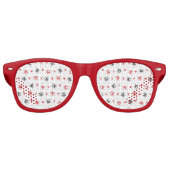 Lunettes De Fête Retro Conserver ou concevoir votre propre : -) (Devant)