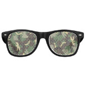 Lunettes De Fête Retro Cool Camo (Devant)