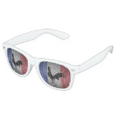 Lunettes De Fête Retro Coq français (Angulaire)
