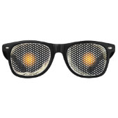 Lunettes De Fête Retro Crâne lumineux (Devant)