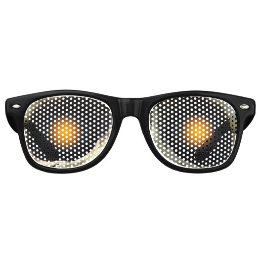 Lunettes De Fête Retro Crâne lumineux (Devant)