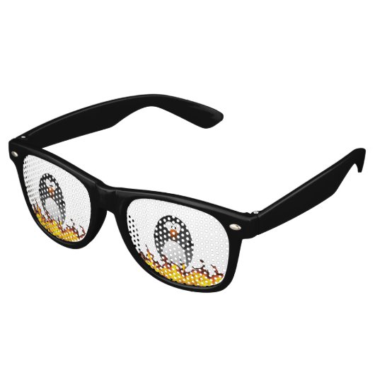 Lunettes De Fête Retro Créer un pingouin Linux (Angulaire)