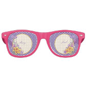 Lunettes De Fête Retro Crème Spring Garden Collection (Devant)