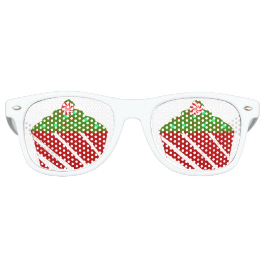 Lunettes De Fête Retro cupcake (Devant)
