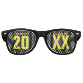 Lunettes De Fête Retro Custom (Devant)