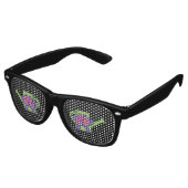 Lunettes De Fête Retro Cute arrosage canne avec Bouquet de fleurs (Angulaire)