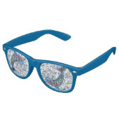 Lunettes De Fête Retro Dauphin cosmique (Angulaire)