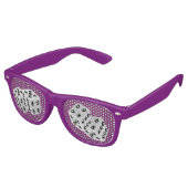 Lunettes De Fête Retro Deux dés (Angulaire)