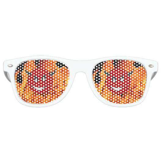 Lunettes De Fête Retro Diable (Devant)