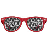 LUNETTES DE FÊTE RETRO DIVA (Devant)