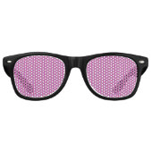 Lunettes De Fête Retro Dizzy rose (Devant)