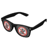 LUNETTES DE FÊTE RETRO DJ (Angulaire)