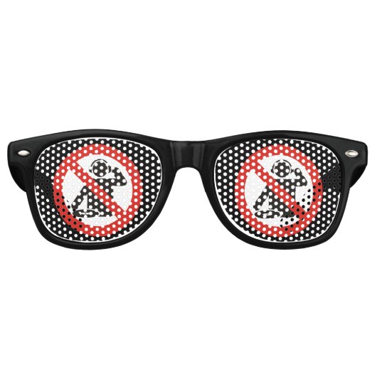 LUNETTES DE FÊTE RETRO DJ (Devant)