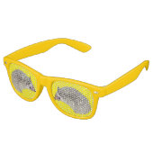 Lunettes De Fête Retro do-it-yourself nuances de hérisson 2 (Angulaire)