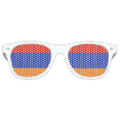 Lunettes De Fête Retro Drapeau Arménie (Devant)