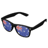 Lunettes De Fête Retro Drapeau australien (Angulaire)