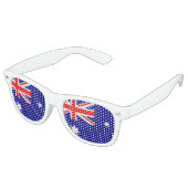 Lunettes De Fête Retro Drapeau australien - Drapeau australien (Angulaire)