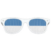 Lunettes De Fête Retro Drapeau d'Assen (Devant)