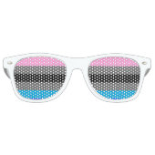 Lunettes De Fête Retro Drapeau de la fierté Ambonec (Devant)