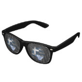 Lunettes De Fête Retro Drapeau de la Grèce (Angulaire)
